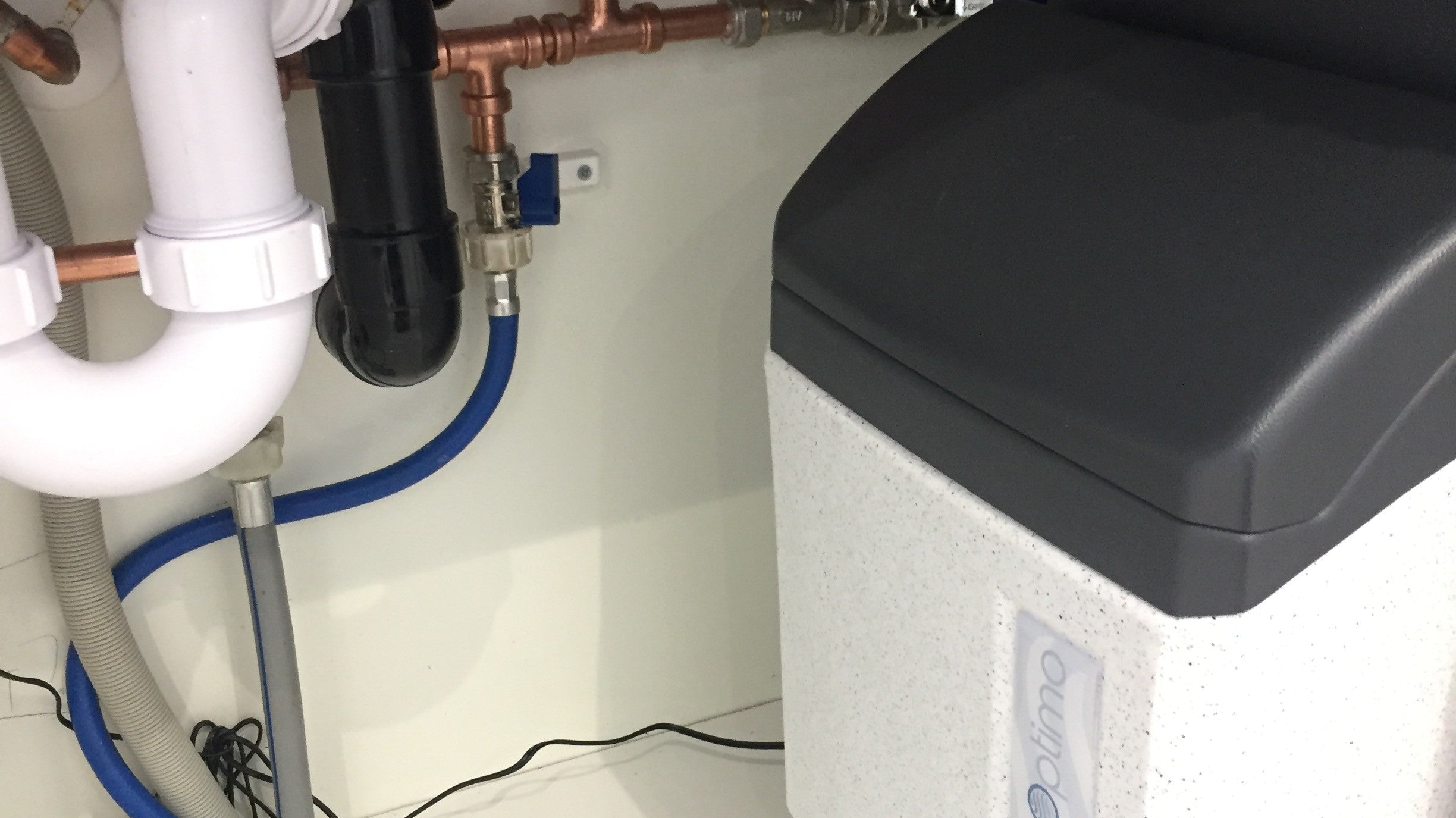 Water softener system installed in Dorset