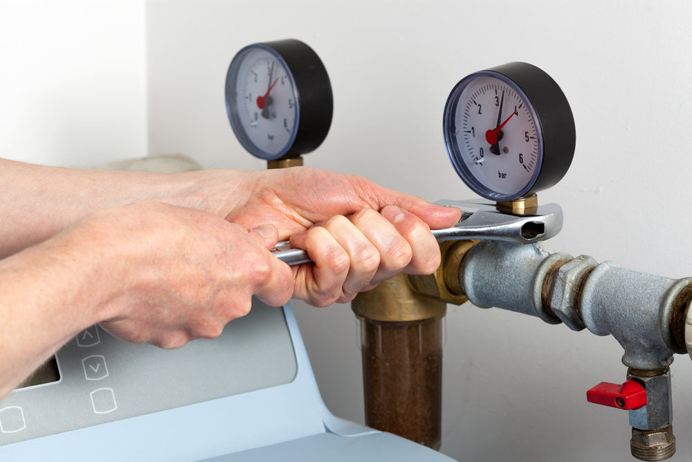 Plumber for water softeners