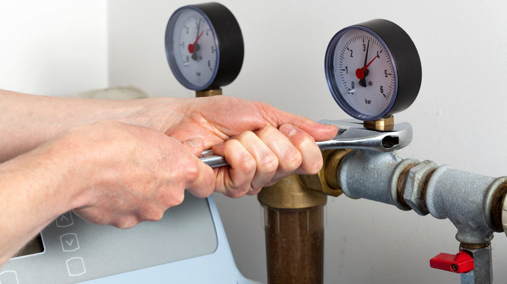 Plumber for water softener