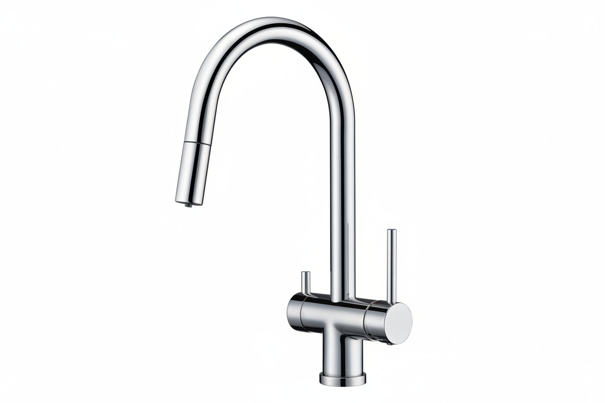 Dolomite 3 Way Filter Tap chrome plated