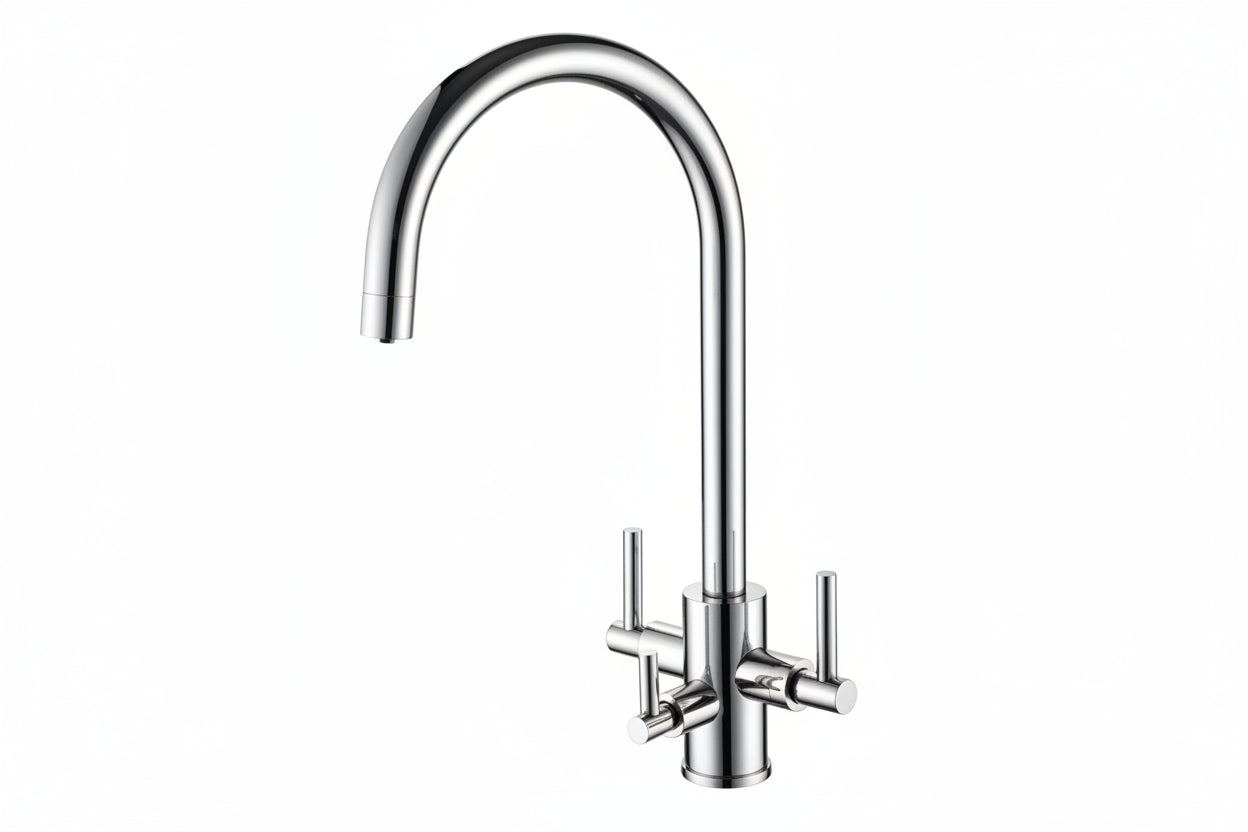 FWL Modern 3 Way Filter Tap Chrome Plated