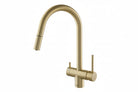 Dolomite 3 Way filter tap Brushed Brass