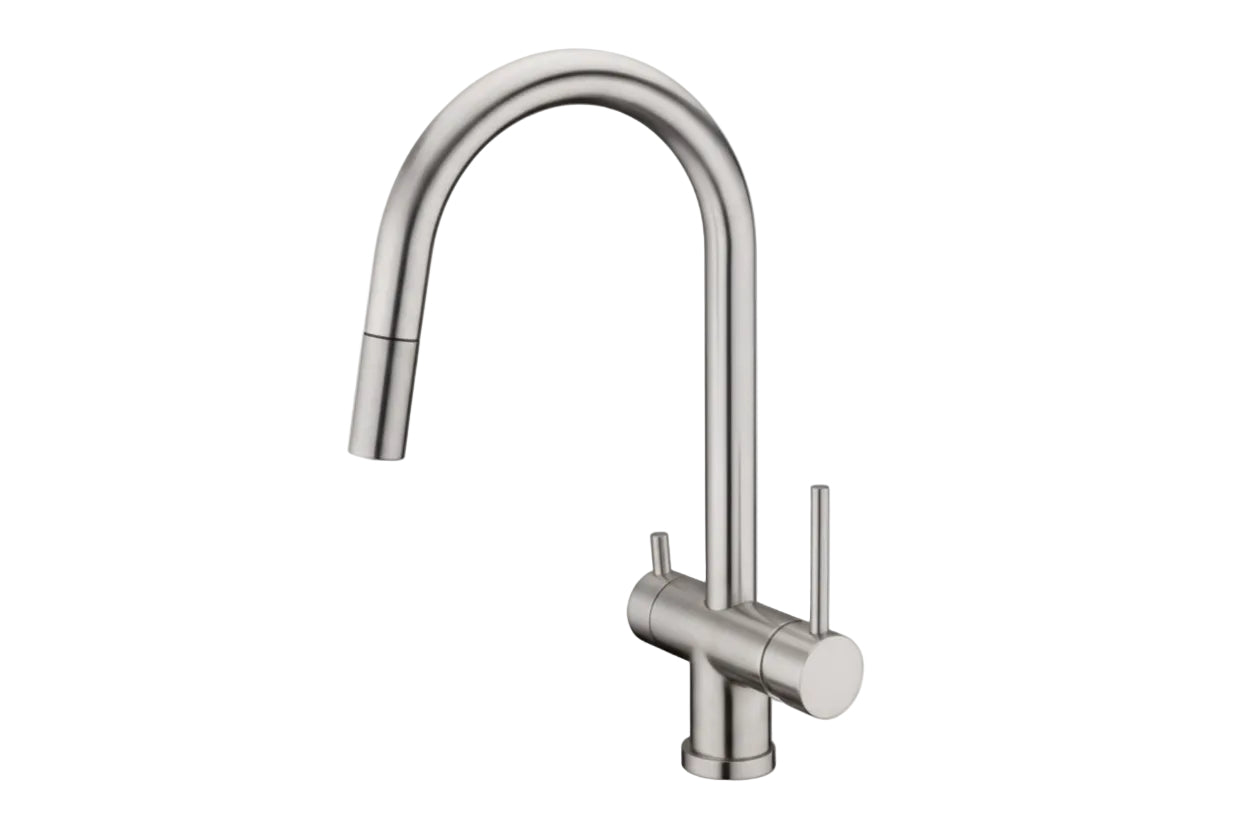 Dolomite 3 Way filter tap brushed nickel