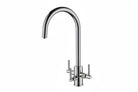 FWL Modern 3 Way Filter Tap Brushed Nickel